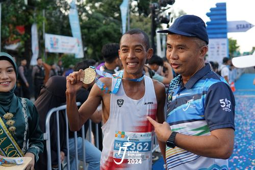 Race photo from Jabar Run 10K 2024