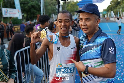 Race photo from Jabar Run 10K 2024