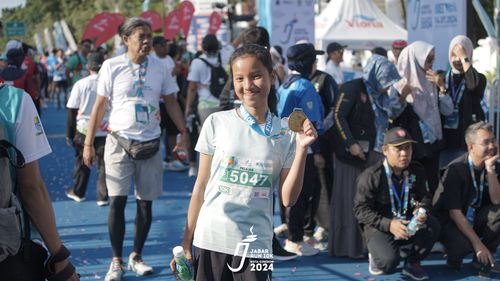 Race photo from Jabar Run 10K 2024