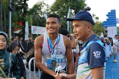 Race photo from Jabar Run 10K 2024