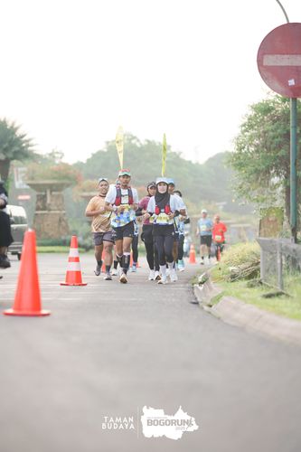 Race photo from Taman Budaya x BOGORUN 2025