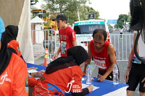 Race photo from Jabar Run 10K 2024