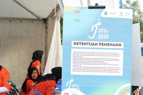 Race photo from Jabar Run 10K 2024