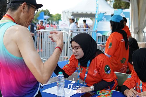 Race photo from Jabar Run 10K 2024