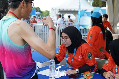 Race photo from Jabar Run 10K 2024