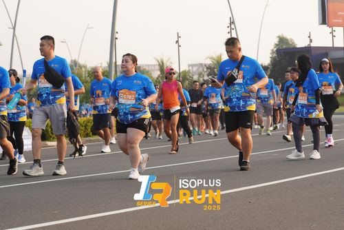 Race photo from ISOPLUS RUN 2025 - JAKARTA