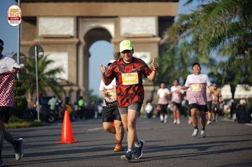 Race photo from Kediri Half Marathon 2024