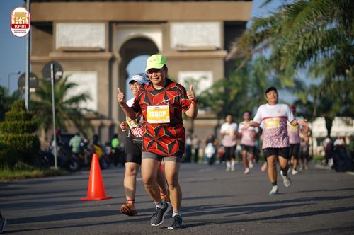 Race photo from Kediri Half Marathon 2024