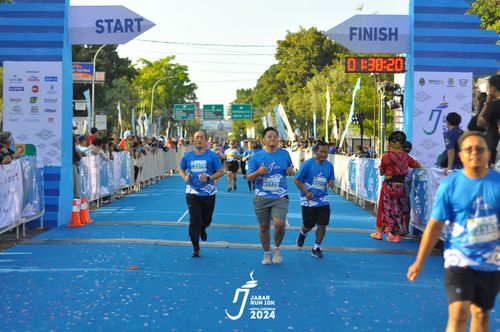 Race photo from Jabar Run 10K 2024