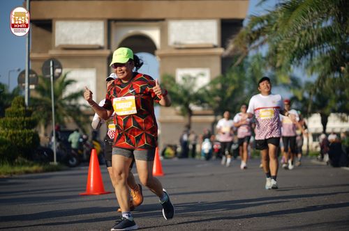 Race photo from Kediri Half Marathon 2024