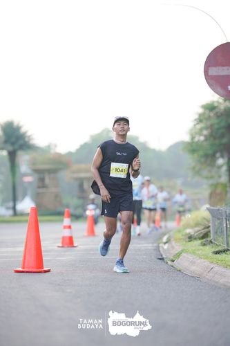 Race photo from Taman Budaya x BOGORUN 2025