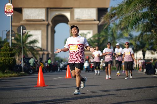 Race photo from Kediri Half Marathon 2024
