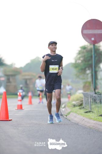 Race photo from Taman Budaya x BOGORUN 2025