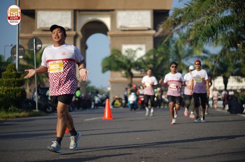 Race photo from Kediri Half Marathon 2024
