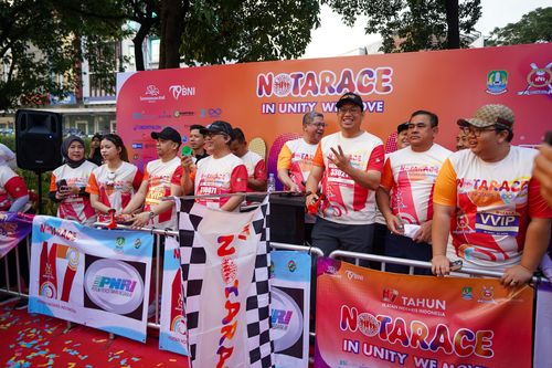 Race photo from NOTARACE 2025