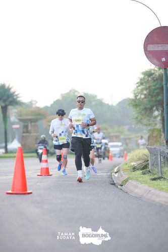 Race photo from Taman Budaya x BOGORUN 2025