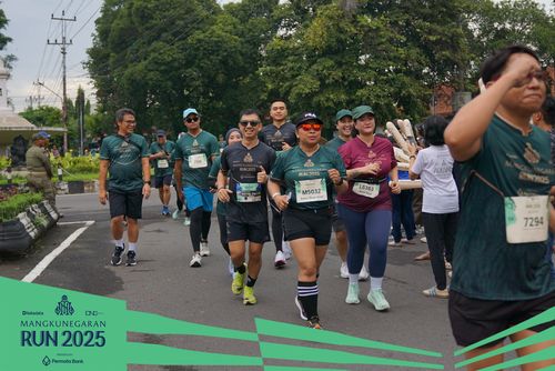 Race photo from Mangkunegaran Run 2025