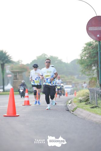 Race photo from Taman Budaya x BOGORUN 2025