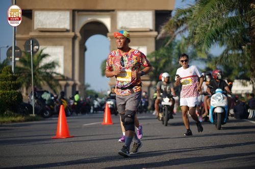 Race photo from Kediri Half Marathon 2024