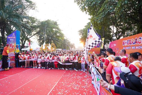 Race photo from NOTARACE 2025