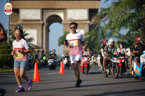 Race photo from Kediri Half Marathon 2024