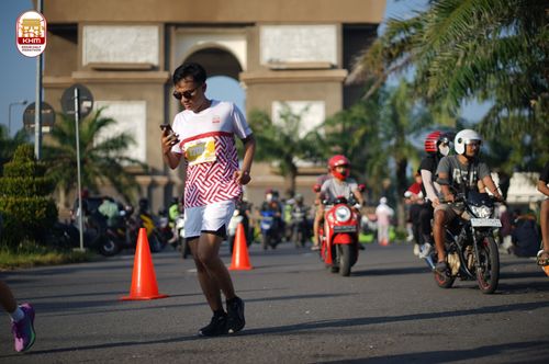 Race photo from Kediri Half Marathon 2024