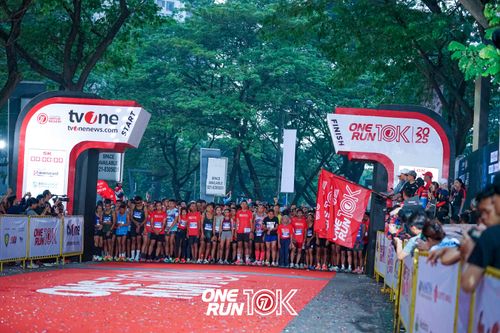 Race photo from ONE RUN 10K 2025