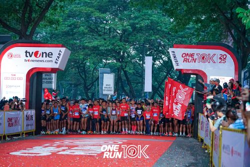 Race photo from ONE RUN 10K 2025