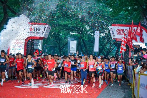 Race photo from ONE RUN 10K 2025