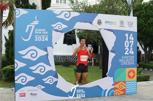 Race photo from Jabar Run 10K 2024