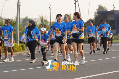 Race photo from ISOPLUS RUN 2025 - JAKARTA