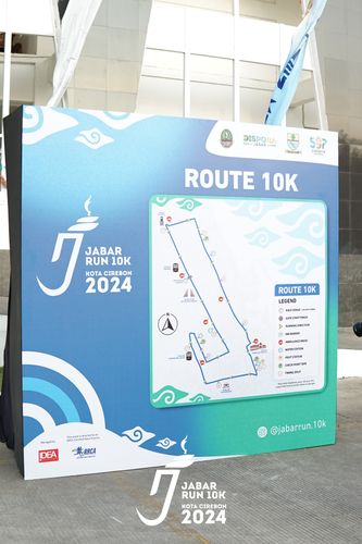 Race photo from Jabar Run 10K 2024