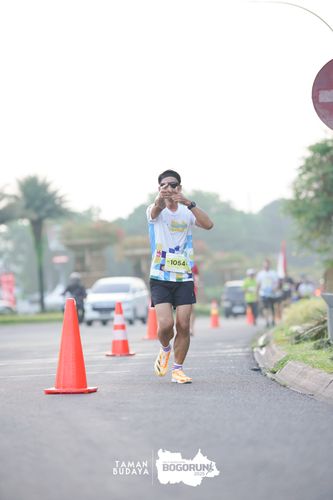 Race photo from Taman Budaya x BOGORUN 2025