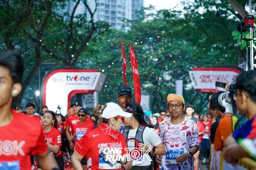 Race photo from ONE RUN 10K 2025