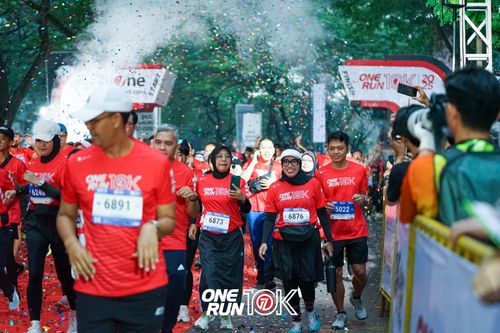 Race photo from ONE RUN 10K 2025