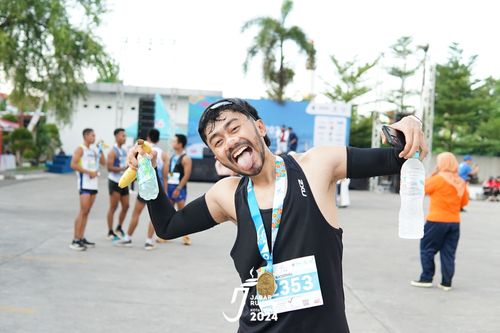 Race photo from Jabar Run 10K 2024