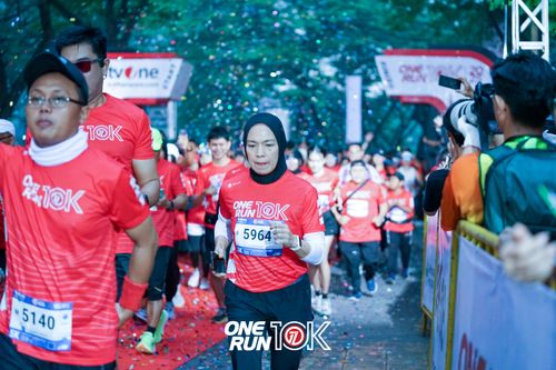 Race photo from ONE RUN 10K 2025