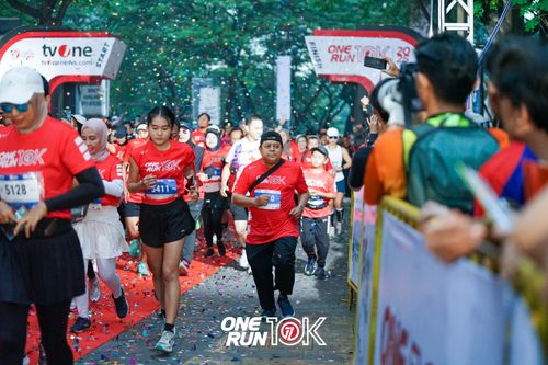 Race photo from ONE RUN 10K 2025