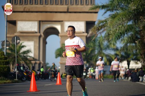 Race photo from Kediri Half Marathon 2024
