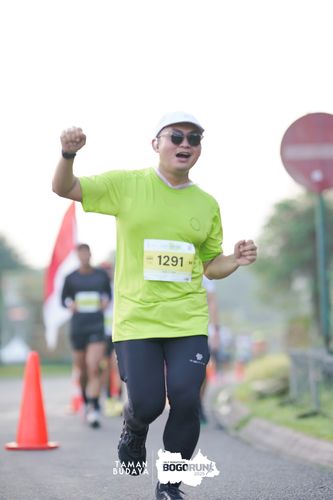 Race photo from Taman Budaya x BOGORUN 2025