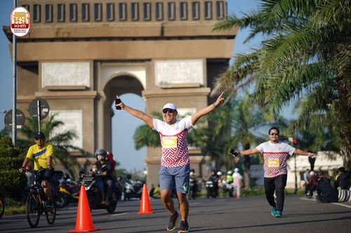 Race photo from Kediri Half Marathon 2024