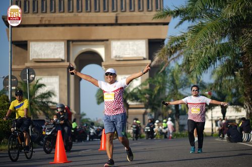 Race photo from Kediri Half Marathon 2024