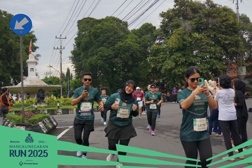 Race photo from Mangkunegaran Run 2025