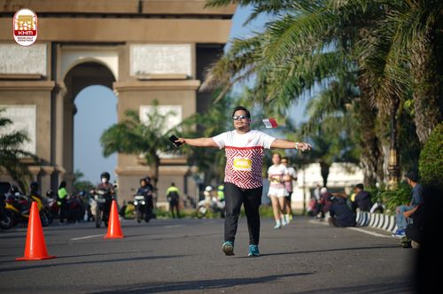 Race photo from Kediri Half Marathon 2024