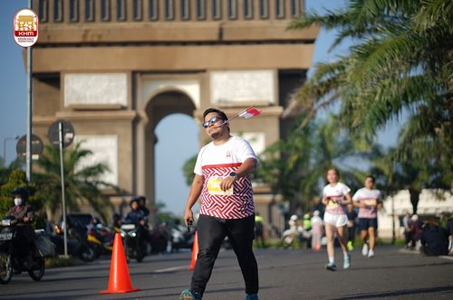 Race photo from Kediri Half Marathon 2024
