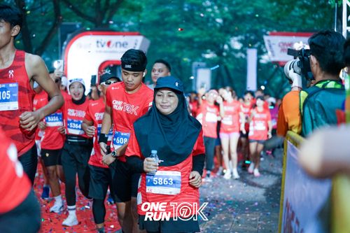 Race photo from ONE RUN 10K 2025