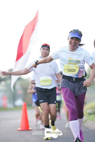 Race photo from Taman Budaya x BOGORUN 2025