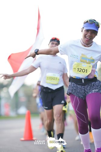 Race photo from Taman Budaya x BOGORUN 2025