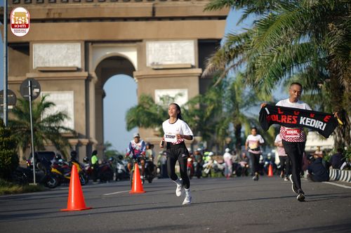 Race photo from Kediri Half Marathon 2024
