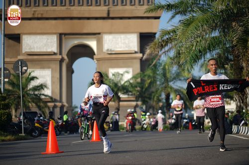 Race photo from Kediri Half Marathon 2024